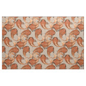 Tissu bisque de poisson paisley (Fat Quarter)