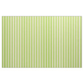 Tissu Bisque et Motif vert rayé (Yard)