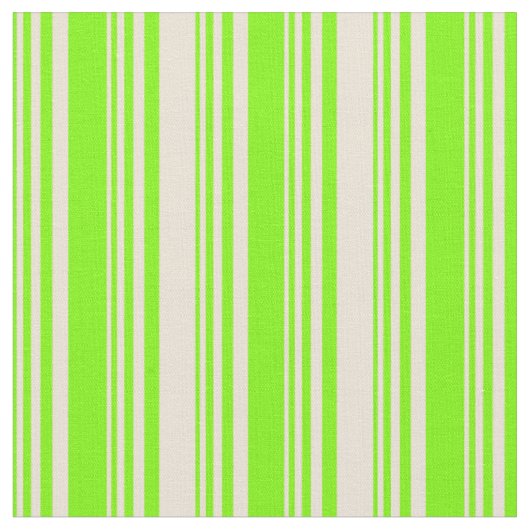 Tissu Bisque et vert (Fermer)