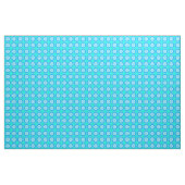 Tissu Bitesize Bleu Avec Remplissage Sur Turquoise (Fat Quarter)