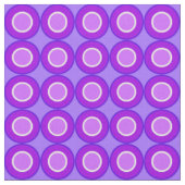Tissu Bitesize Donuts Violets Avec Remplissage Sur Laven (Fermer)