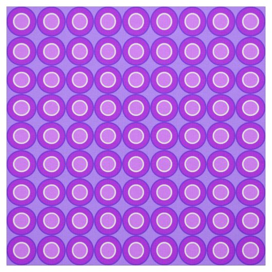 Tissu Bitesize Donuts Violets Avec Remplissage Sur Laven (Échantillon)