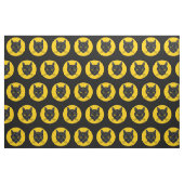 Tissu Black Cat Face (Fat Quarter)