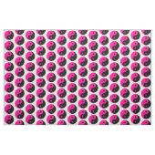 Tissu black pink yang (Yard)