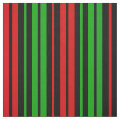 Tissu Black Red Green Stripes Pattern   (Échantillon)