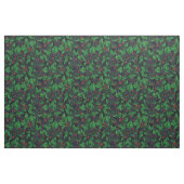 Tissu Blackberry sur gris foncé (Yard)