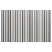 Tissu blanc avec des rayures noires (Fat Quarter)