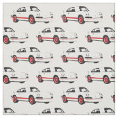 Tissu blanc classique de voiture de sport (Échantillon)