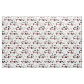Tissu blanc classique de voiture de sport (Fat Quarter)
