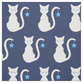 Tissu blanc de chat (Échantillon)