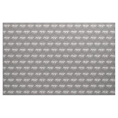 Tissu blanc de convertible de Rod d'auge (Yard)