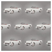 Tissu blanc de convertible de Rod d'auge (Échantillon)