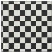 Tissu Blanc de emballage Checkered classique de noir de (Échantillon)