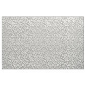 Tissu blanc et gris de léopard (Fat Quarter)