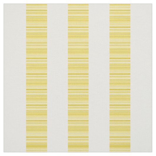 Tissu blanc jaune Vertical Moderne (Échantillon)