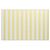 Tissu blanc jaune Vertical Moderne (Fat Quarter)