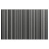 Tissu blanc noir de rayure de gris argenté (Fat Quarter)