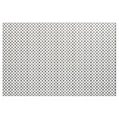 Tissu Blanc noir Pois Textile (Yard)