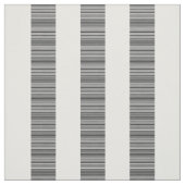 Tissu Blanc Noir Vertical Moderne Tissus (Échantillon)