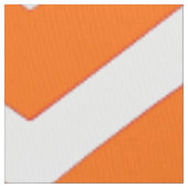 Tissu blanc orange à la mode de cool de motif de (fermé)