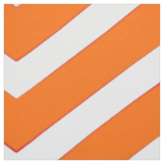Tissu blanc orange à la mode de cool de motif de (Échantillon)