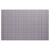 Tissu blanc plaid violet gris (Yard)