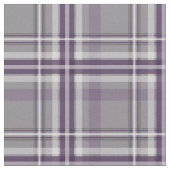 Tissu blanc plaid violet gris (Fermer)