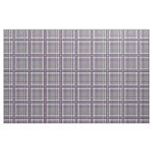 Tissu blanc plaid violet gris (Fat Quarter)