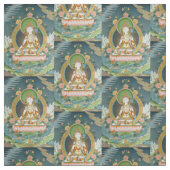 Tissu blanc Tara (Échantillon)