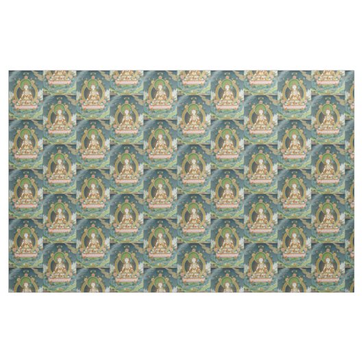 Tissu blanc Tara (Fat Quarter)