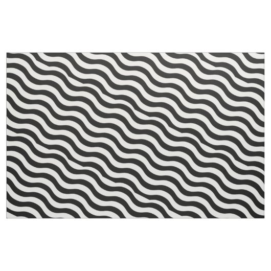 Tissu Blancs noirs (Yard)