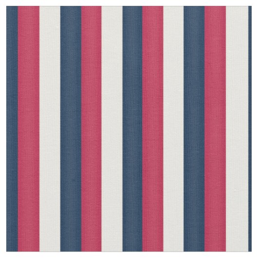 Tissu Blancs rouges et bleus (Fermer)