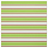 Tissu Blancs, verts et rouges foncés (Échantillon)
