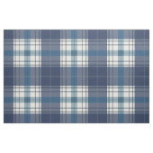 Tissu bleu à carreaux (Fat Quarter)
