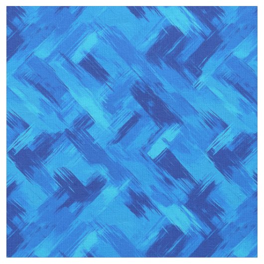 Tissu Bleu Abstrait (Fermer)