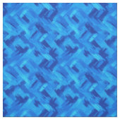 Tissu Bleu Abstrait (Échantillon)