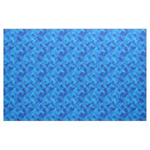 Tissu Bleu Abstrait (Fat Quarter)