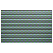 Tissu Bleu bébé clair, vert clair, point noir minuit (Yard)