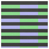 Tissu Bleu bébé clair, vert clair, point noir minuit (Fermer)
