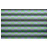 Tissu Bleu bébé clair, vert clair, point noir minuit (Fat Quarter)