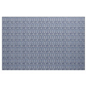 Tissu Bleu blanc et gris Damas William Morris Style (Fat Quarter)
