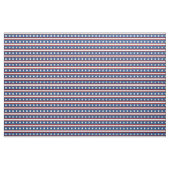 Tissu Bleu blanc rouge horizontal d'étoiles et de (Yard)