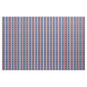 Tissu Bleu blanc rouge vertical d'étoiles et de rayures (Yard)