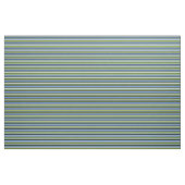Tissu Bleu, Bleu de Cornouailles, Beige & Vert (Yard)