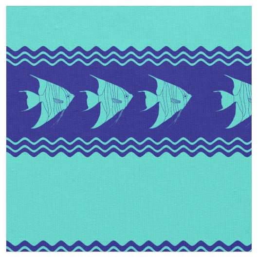 Tissu Bleu bleu turquoise de l'Ange (Fermer)