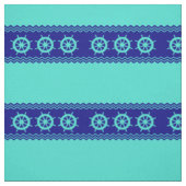 Tissu Bleu bleu turquoise de l'océan (Échantillon)