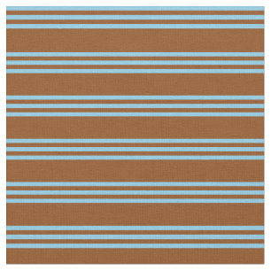 Tissu Bleu Brown et ciel