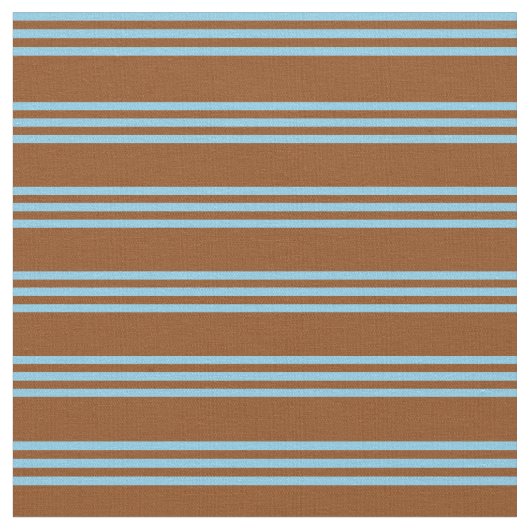 Tissu Bleu Brown et ciel (Fermer)
