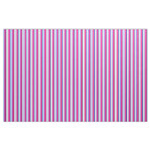 Tissu Bleu, Ciel clair, Blanc, Rose profond, Vert foncé (Yard)