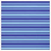 Tissu Bleu ciel clair et bandes bleu foncé (Échantillon)